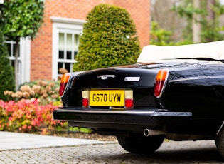 1990 ROLLS-ROYCE CORNICHE III CONVERTIBLE