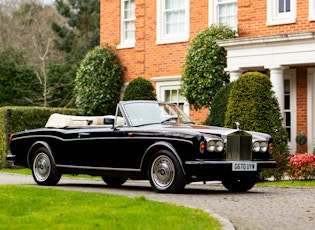 1990 ROLLS-ROYCE CORNICHE III CONVERTIBLE