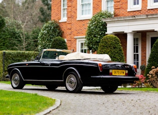 1990 ROLLS-ROYCE CORNICHE III CONVERTIBLE