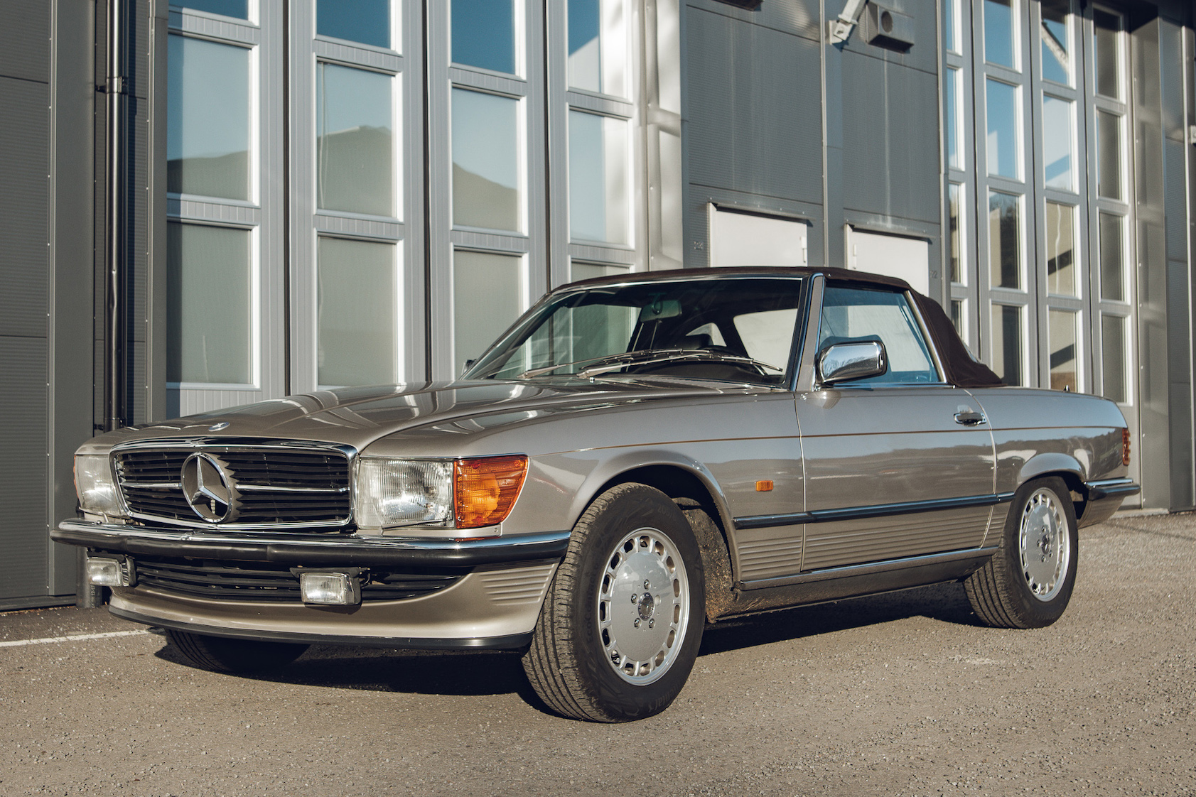 Mercedes Benz SL R107 Hardtop store Dach