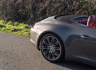 2014 PORSCHE 911 (991) CARRERA 4S CABRIOLET 