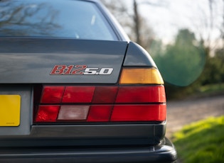 1990 BMW ALPINA (E32) B12 5.0 - 36,435 MILES