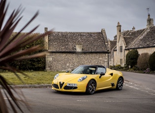 2015 ALFA ROMEO 4C SPIDER