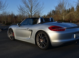 2014 PORSCHE (981) BOXSTER S - 16,391 MILES