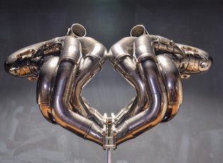 2013 SAUBER C32-FERRARI F1 EXHAUST SCULPTURE