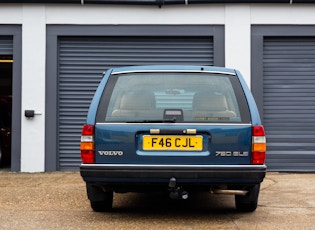 1989 VOLVO 760 GLE ESTATE - 47,251 MILES