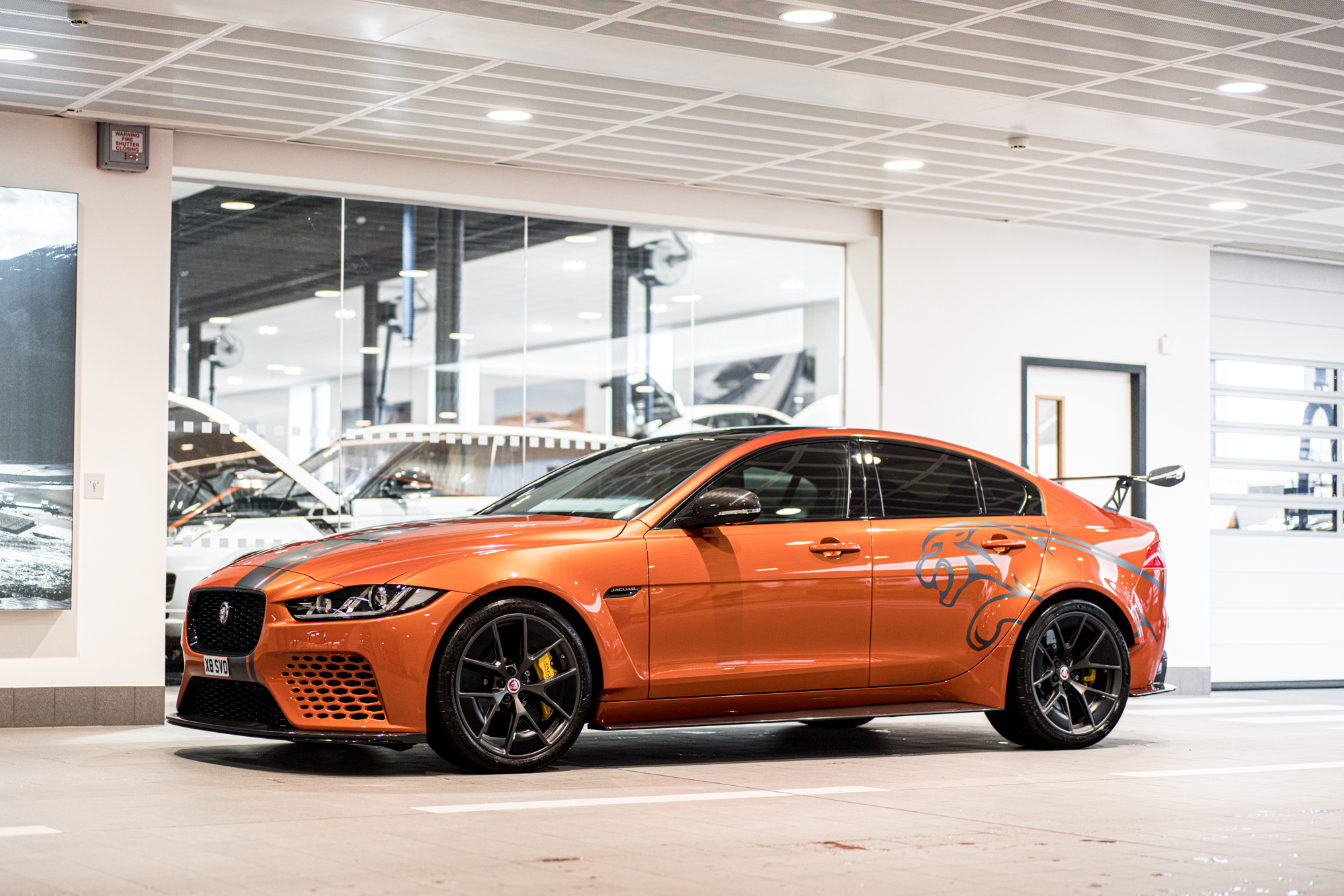 2018 JAGUAR XE SV PROJECT 8 for sale by auction in Bristol, United