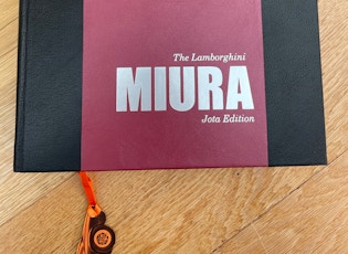 THE LAMBORGHINI MIURA BOOK - JOTA EDITION