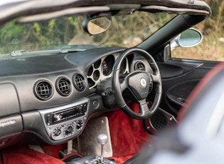 2001 FERRARI 360 SPIDER - MANUAL