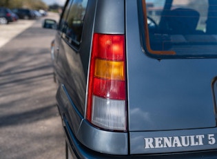 1990 RENAULT 5 GT TURBO