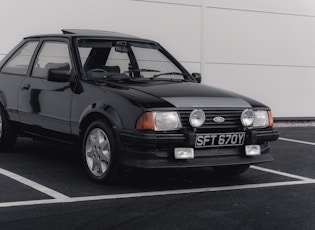 1983 FORD ESCORT RS1600I