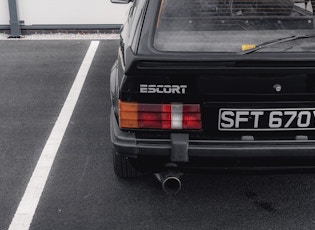 1983 FORD ESCORT RS1600I