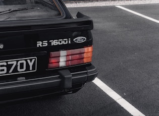 1983 FORD ESCORT RS1600I