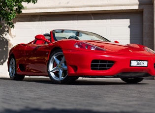 2003 FERRARI 360 SPIDER F1