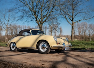 1964 PORSCHE 356 C 1600 CABRIOLET