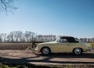 1964 PORSCHE 356 C 1600 CABRIOLET