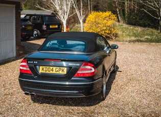 2004 MERCEDES-BENZ (W209) CLK 55 AMG CABRIOLET 