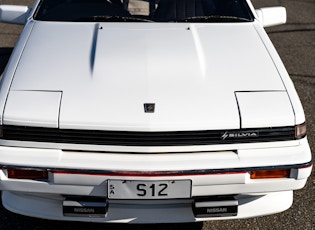 1987 NISSAN SILVIA (S12) FULL WHITE RS-X