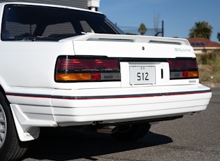 1987 NISSAN SILVIA (S12) FULL WHITE RS-X