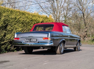 1967 MERCEDES-BENZ (W111) 250 - CABRIOLET CONVERSION