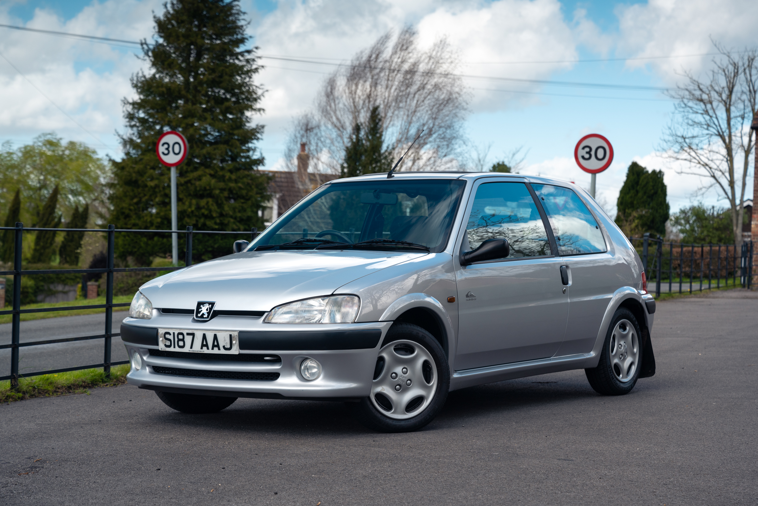 1999 PEUGEOT 106 QUIKSILVER - 30,819 MILES for sale by auction in