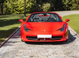 2013 FERRARI 458 SPIDER