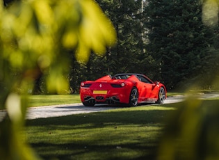 2013 FERRARI 458 SPIDER