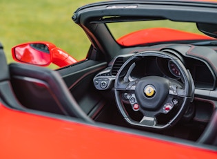 2013 FERRARI 458 SPIDER