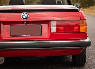 1988 BMW (E30) 320I CONVERTIBLE