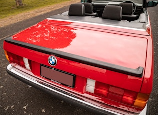 1988 BMW (E30) 320I CONVERTIBLE