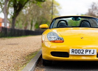 2002 PORSCHE (986) BOXSTER - 26,454 MILES