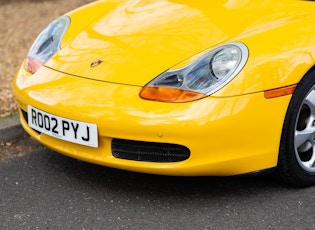 2002 PORSCHE (986) BOXSTER - 26,454 MILES