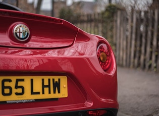 2015 ALFA ROMEO 4C SPIDER