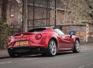 2015 ALFA ROMEO 4C SPIDER