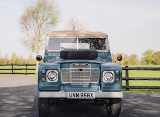 1982 LAND ROVER SERIES III 88"