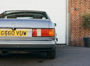 1990 MERCEDES-BENZ (W126) 560 SEC