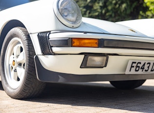 1989 PORSCHE 911 CARRERA 3.2 SPORT TARGA