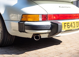 1989 PORSCHE 911 CARRERA 3.2 SPORT TARGA