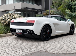 2011 LAMBORGHINI GALLARDO LP560-4 SPYDER