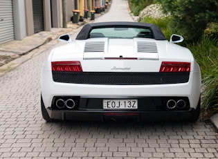 2011 LAMBORGHINI GALLARDO LP560-4 SPYDER