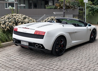 2011 LAMBORGHINI GALLARDO LP560-4 SPYDER