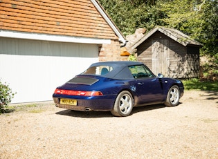 1995 PORSCHE 911 (993) CARRERA CABRIOLET