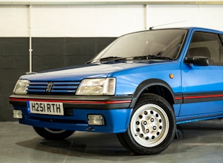 1991 PEUGEOT 205 GTI 1.6 - NON-SUNROOF 