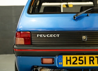 1991 PEUGEOT 205 GTI 1.6 - NON-SUNROOF 