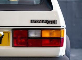 1982 VOLKSWAGEN GOLF (MK1) GTI