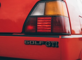 1986 VOLKSWAGEN GOLF (MK2) GTI 8V