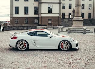 2016 PORSCHE (981) CAYMAN GT4 CLUBSPORT