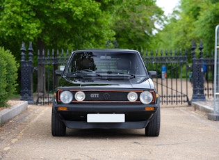 1981 VOLKSWAGEN GOLF (MK1) GTI