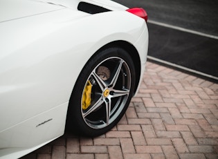 2013 FERRARI 458 SPIDER