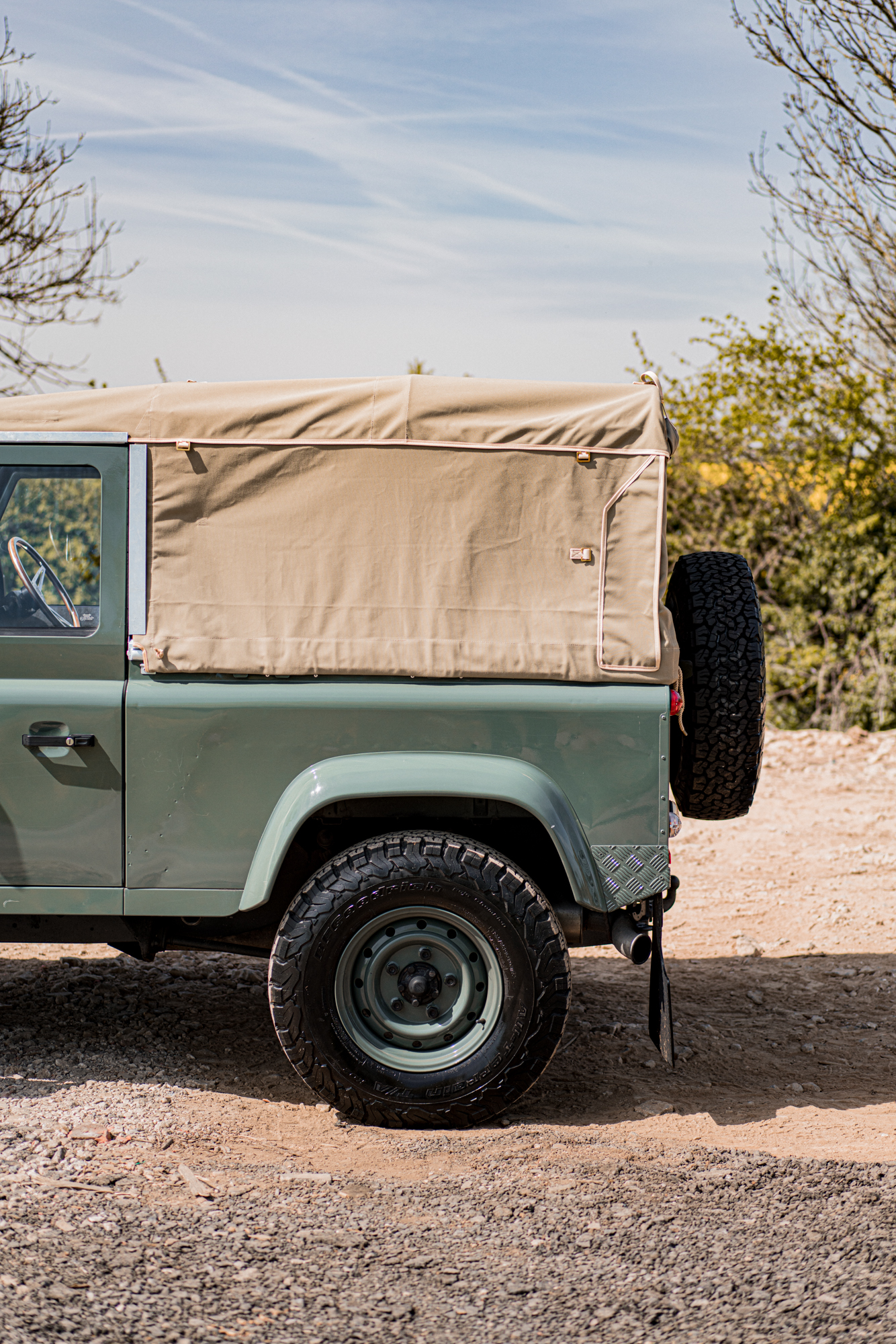 2008 LAND ROVER DEFENDER 90 SOFT TOP for sale by auction in Stroud ...